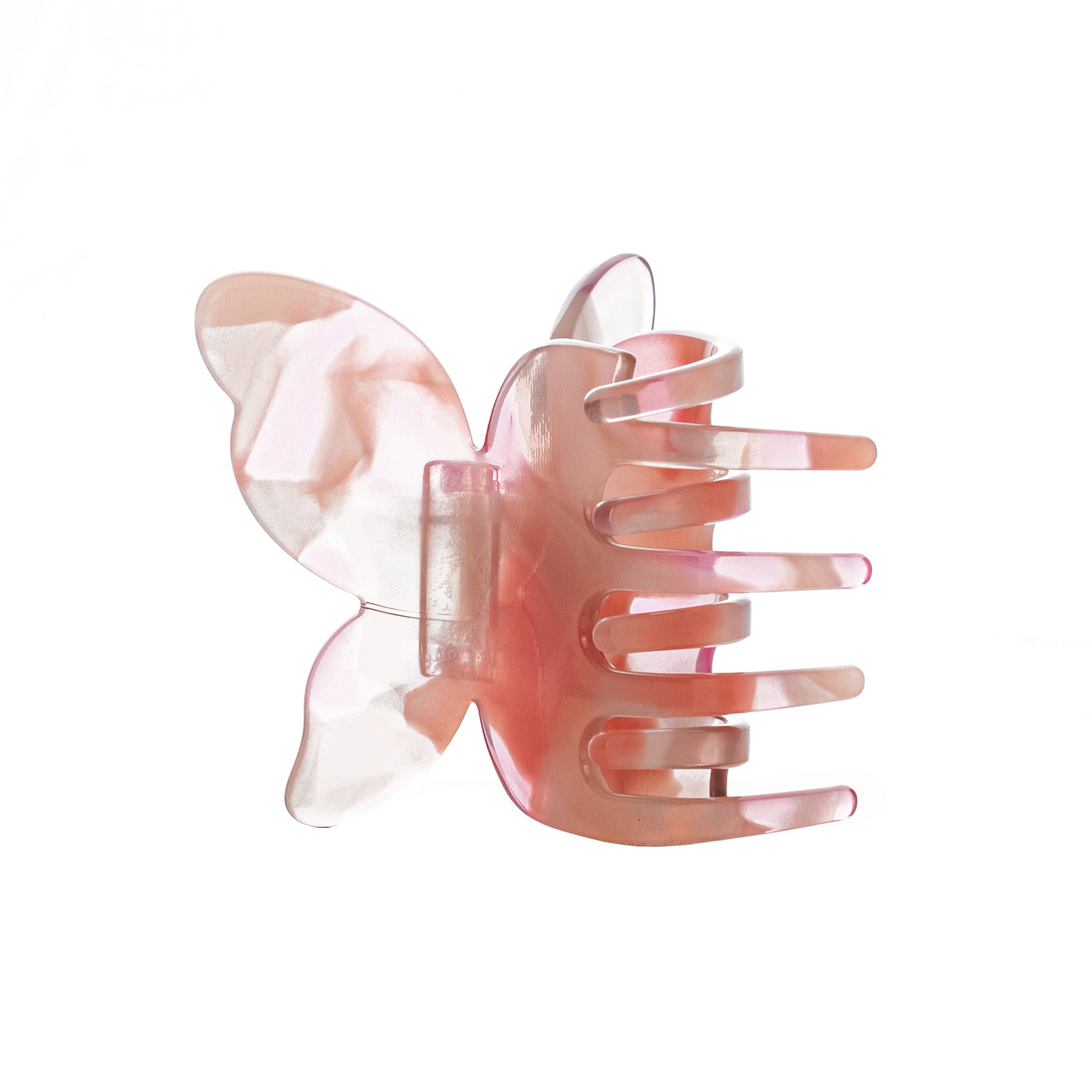 Butterfly Hairclip Big - Baby Rose
