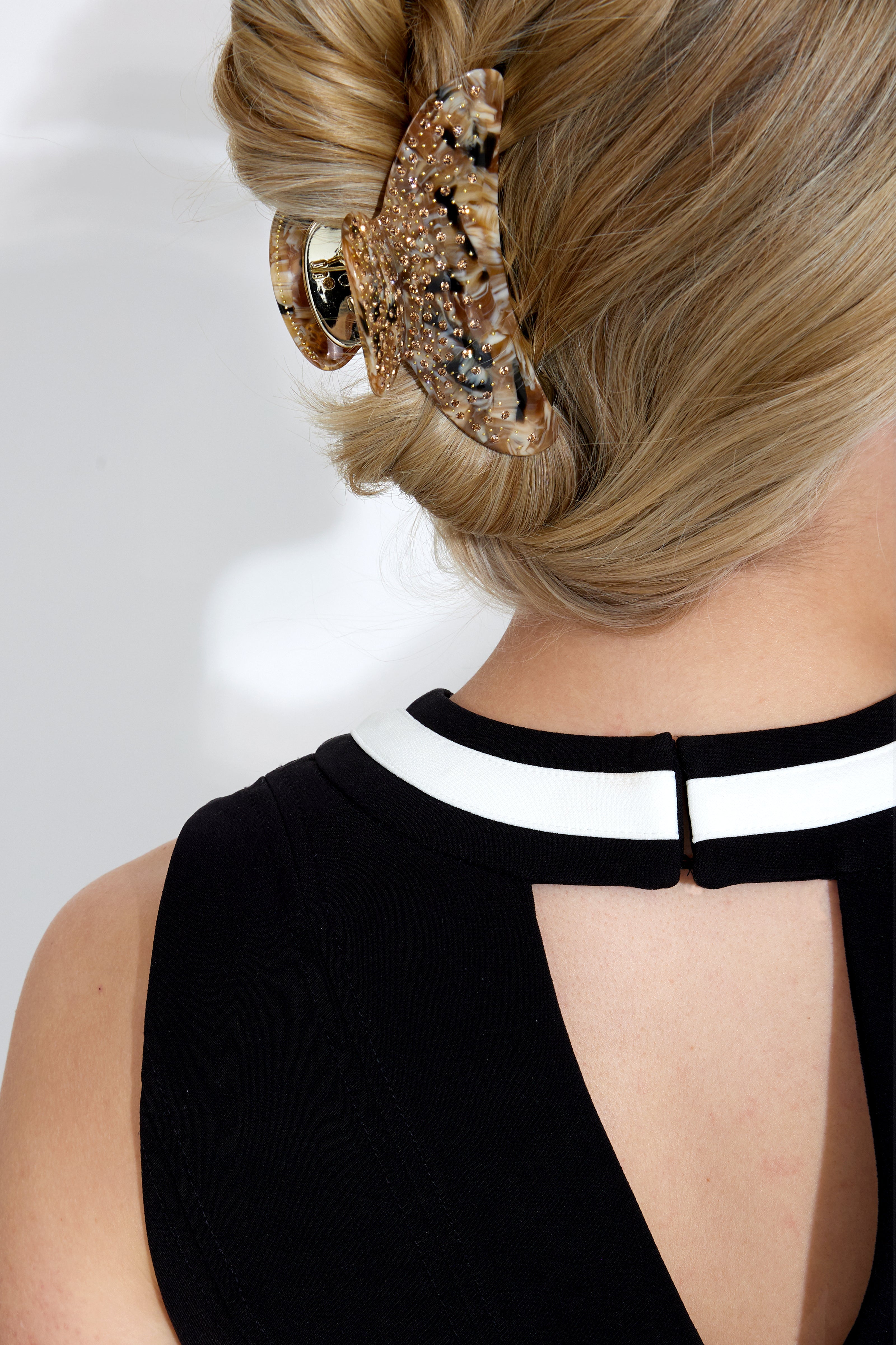 Elsa Hair Clip - Amber