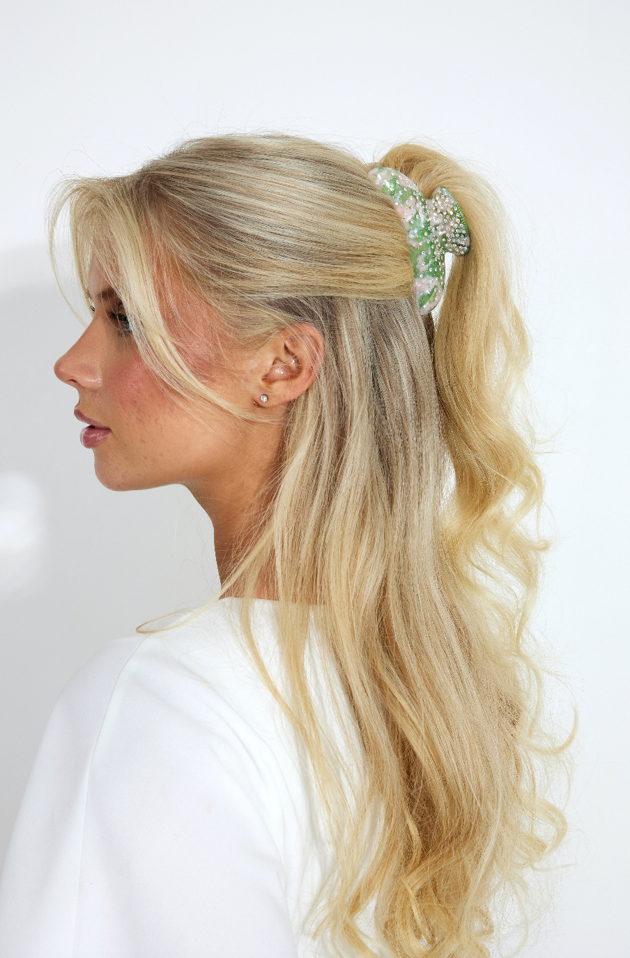 Elsa Hair Clip - Rosegarden