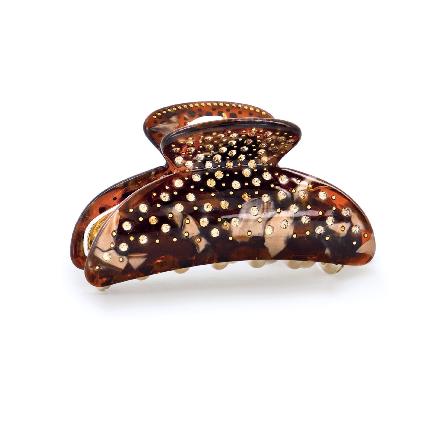 Elina Hair Clip - Café Noir